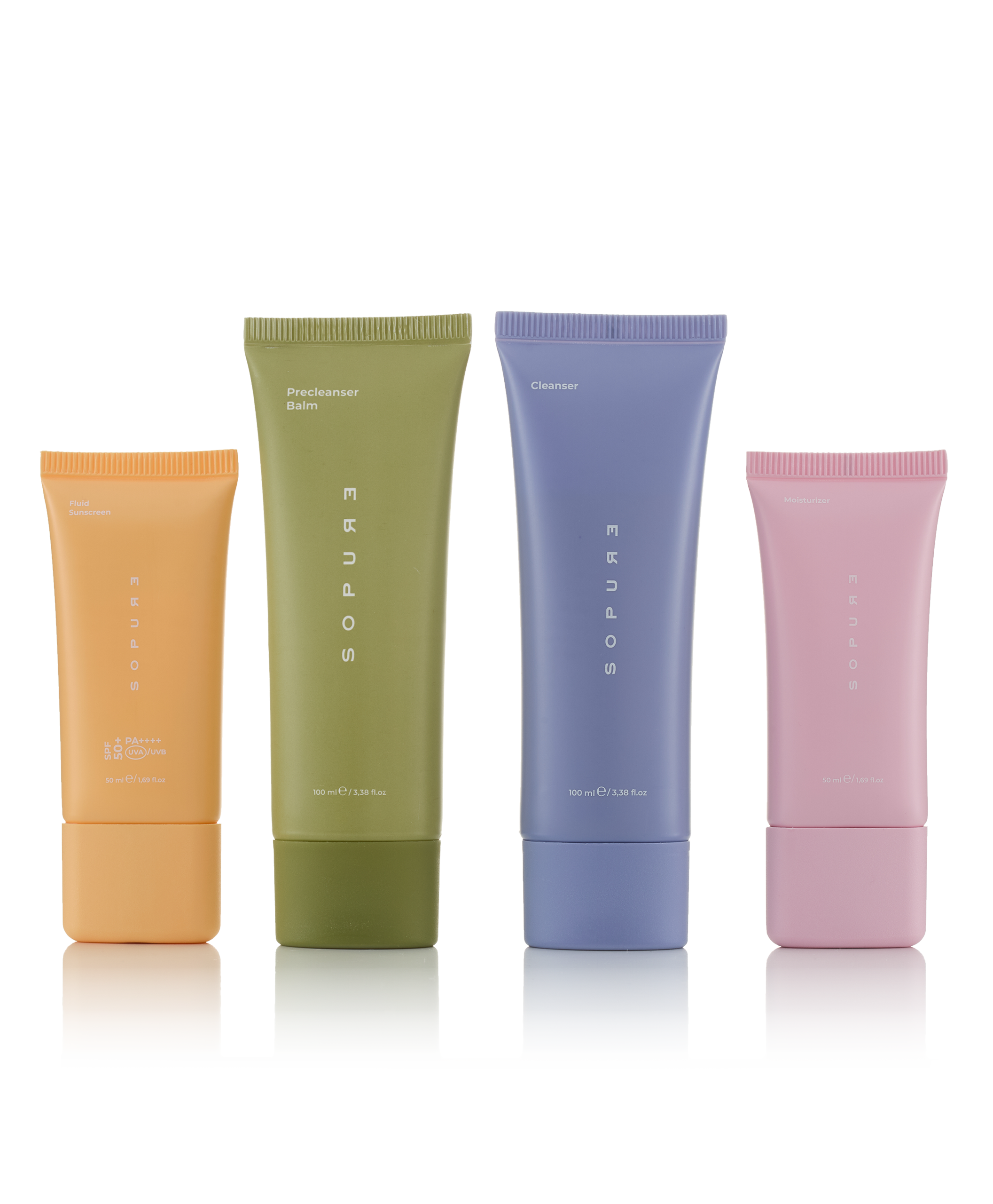 Günlük Cilt Bakım Rutini Seti (Fluid Sunscreen)