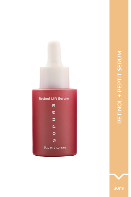 Retinol Lift Serum- Yaşlanma Karşıtı %0.3 Retinol+Peptit Kompleks Serum