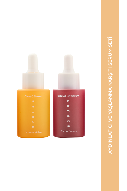 Aydınlatıcı ve Yaşlanma Karşıtı Serum Seti