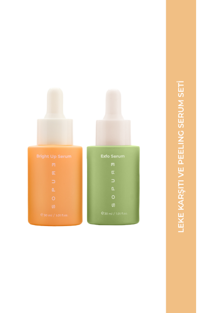 Peeling ve Leke Karşıtı Serum Seti